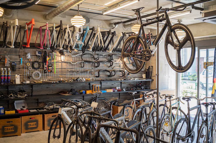 Bike shop and community space